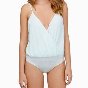 Surplice Mint Bodysuit
